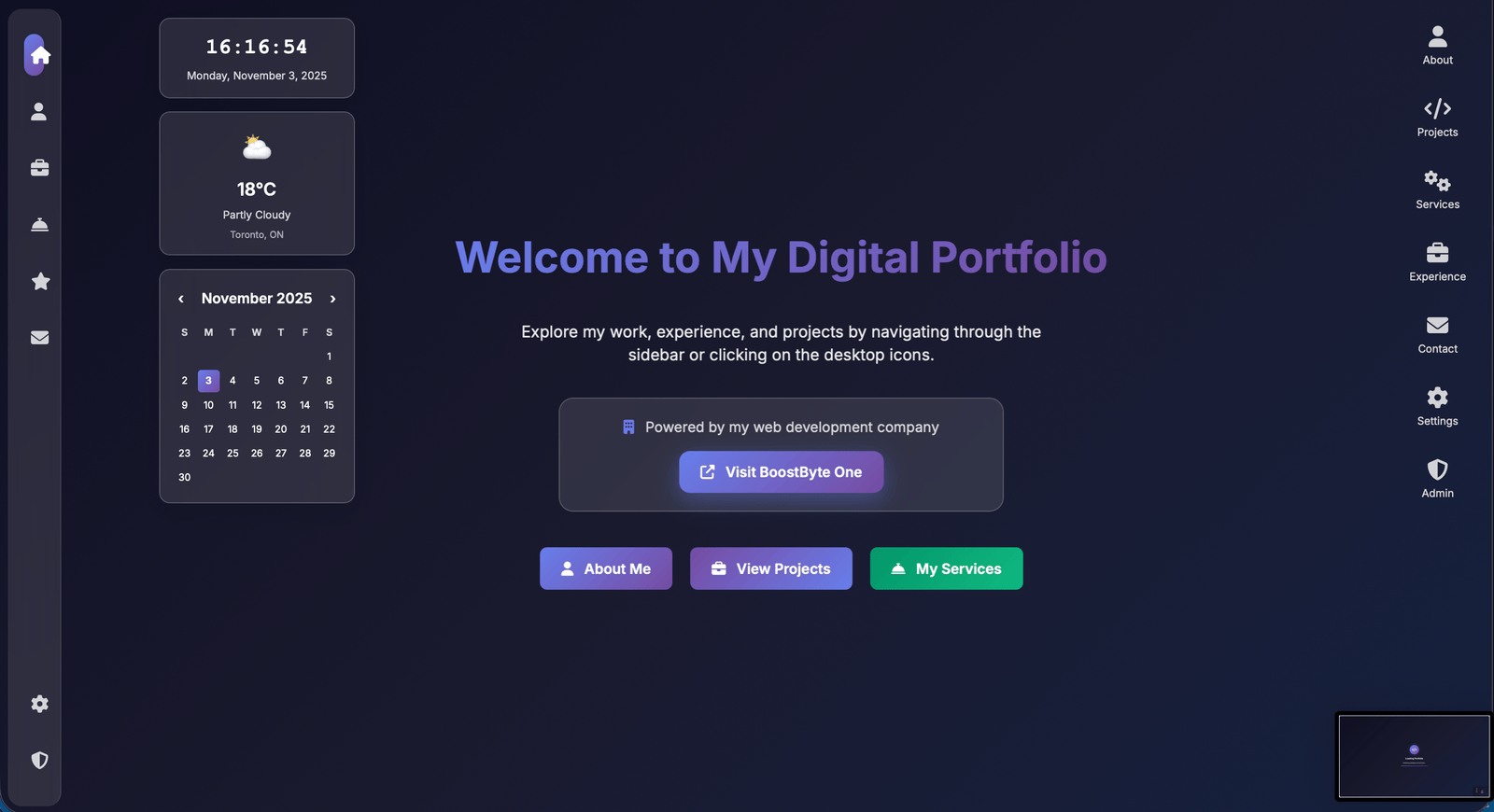 Boostbyte One Portfolio Website - Image 2